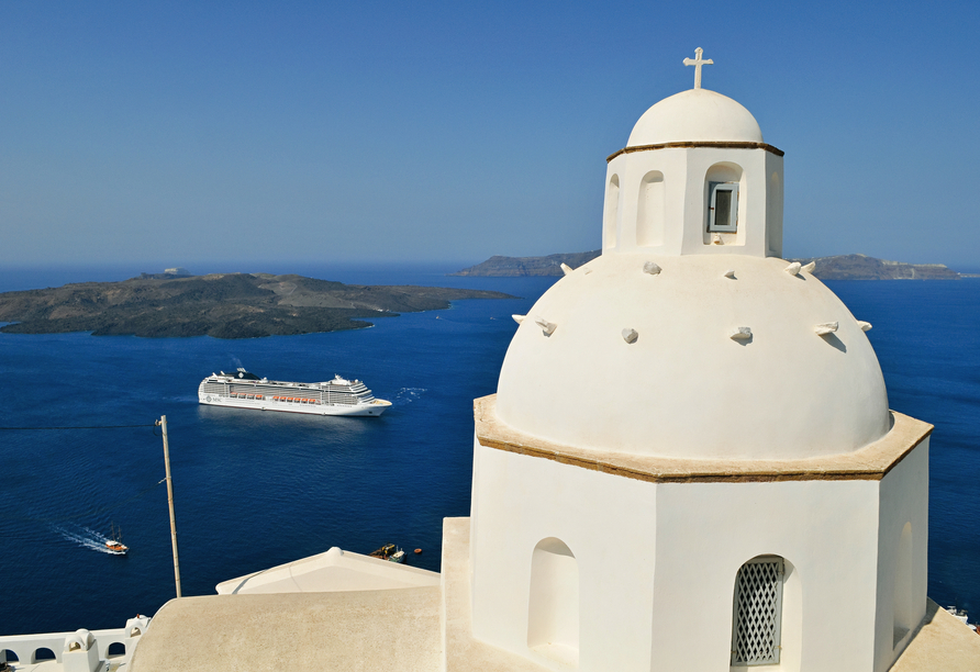 Freuen Sie sich auf Ihren Besuch der griechischen Insel Santorin!