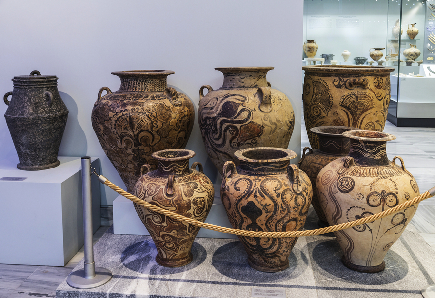 Heraklion hat viel Historisches zu bieten. Besuchen Sie das Archäologische Museum!