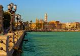 Genießen Sie italienisches Flair in Bari.