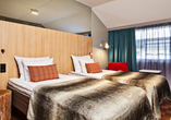Beispiel eines Doppelzimmers in einem Beispielhotel im Raum Rovaniemi