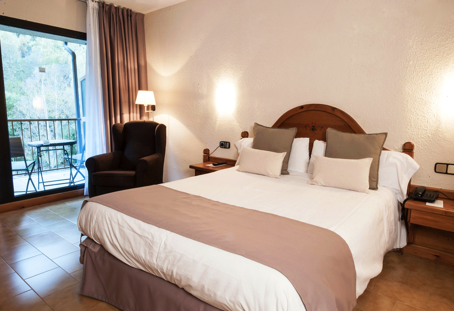 Beispiel eines Doppelzimmers im Hotel St. Gothard in Arinsal