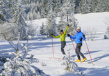 Wer bereits seinen Winterurlaub plant, kann sich hier auf das Skifahren im Bayerischen Wald freuen.