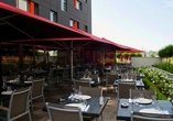 Holiday Inn Mulhouse in Frankreich, Terrasse