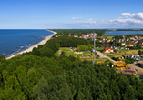 Ihr Urlaubsort Niechorze an der Polnischen Ostsee.
