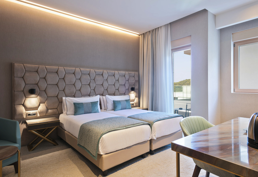 Beispiel eines Doppelzimmers im Hotel Ami Hotel & Spa
