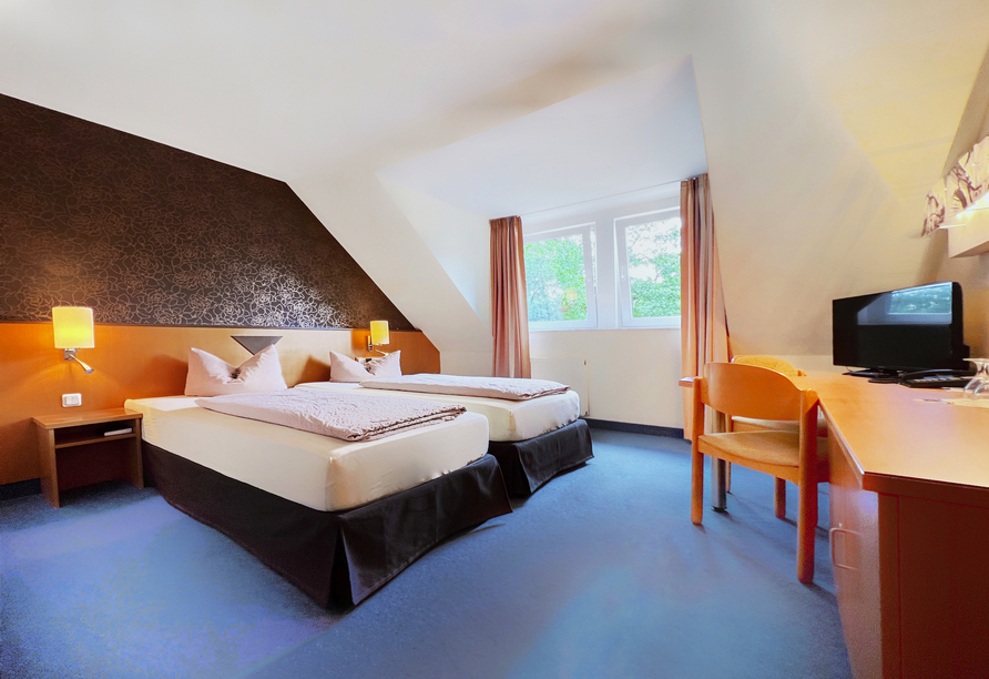 Beispiel eines Doppelzimmers