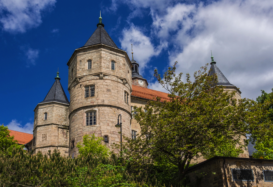 Das Schloss Bertholdsburg ist ein beliebtes Fotomotiv.