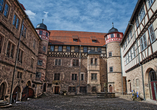 Unternehmen Sie einen Ausflug zum Schloss Bertholdsburg in Schleusingen.