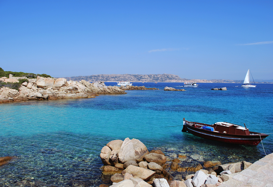 Die Hauptinsel La Maddalena wird Sie begeistern!