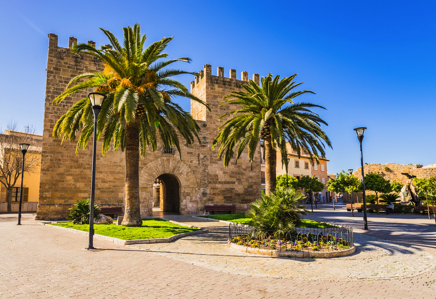 Bei einem Stadtrundgang durch Alcúdia lernen Sie die schönsten Seiten der Stadt kennen.