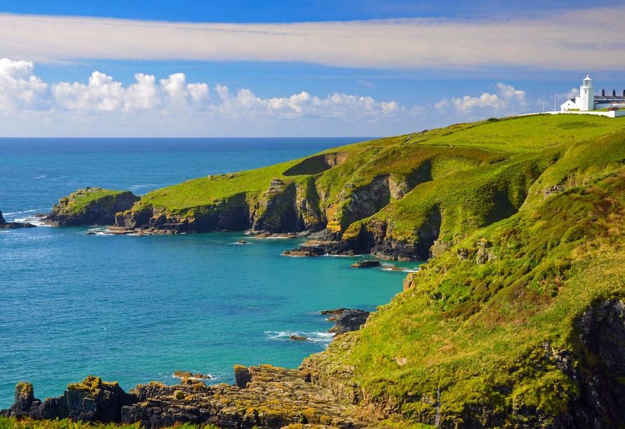 Malerische Landschaften begrüßen Sie in der wohl schönsten Grafschaft – Cornwall.