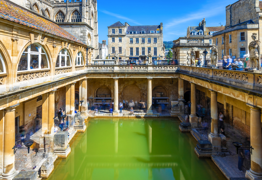Bath begeistert mit römischen Bädern.
