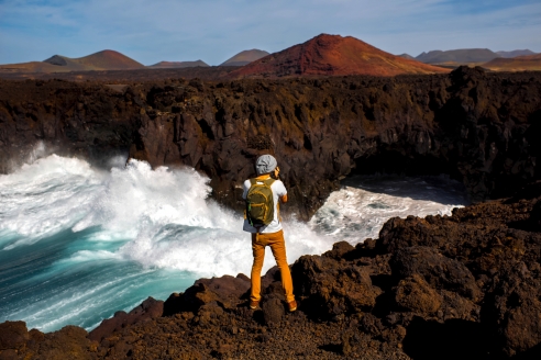 Freuen Sie sich auf Ihre Kreuzfahrt zu den Kanarischen Inseln – hier die Vulkaninsel Lanzarote.