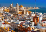 Freuen Sie sich auf die älteste Stadt Westeuropas: Cádiz.