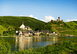 In Beilstein können Sie die Burg Metternich sehen.