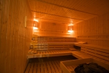 Entspannen Sie in der Sauna vom Alga Baltic Resort.