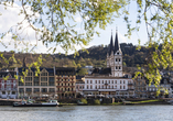Schlendern Sie durch die Gässchen von Boppard am Rhein.