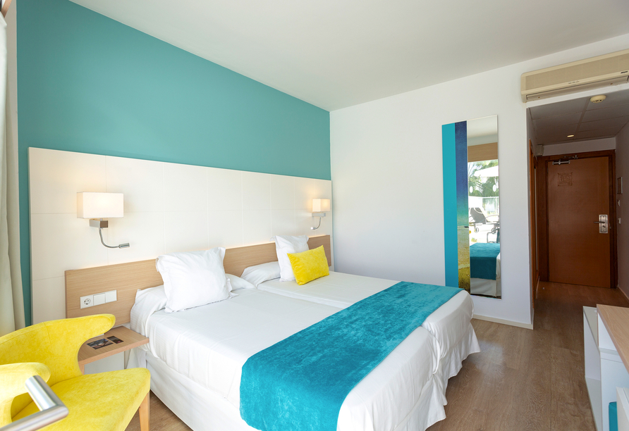Beispiel eines Doppelzimmers im Hotel JS Palma Stay