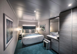 Beispiel einer Innenkabine an Bord der MSC Virtuosa