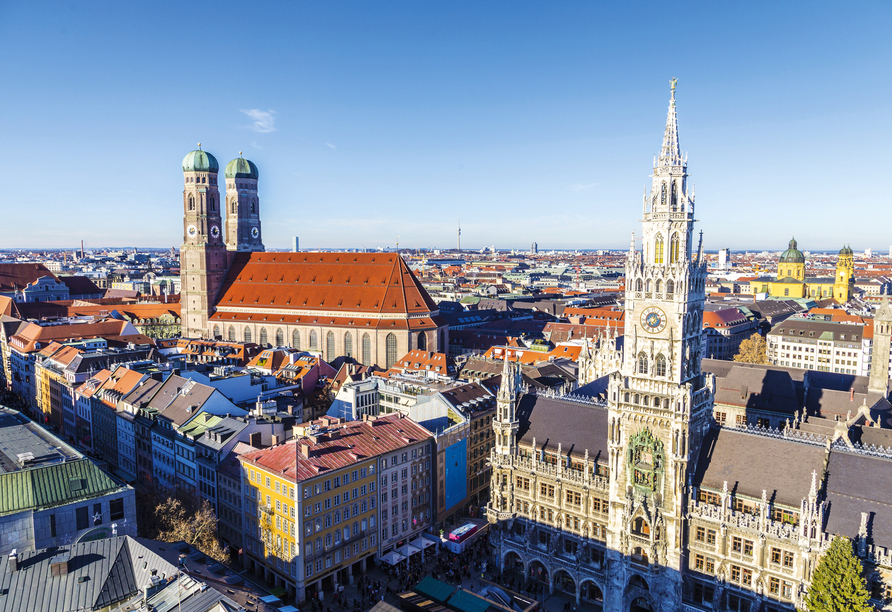 Ein Ausflug nach München darf in Ihrem Reiseplan nicht fehlen.