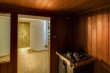 Lassen Sie in der Sauna die Seele baumeln.