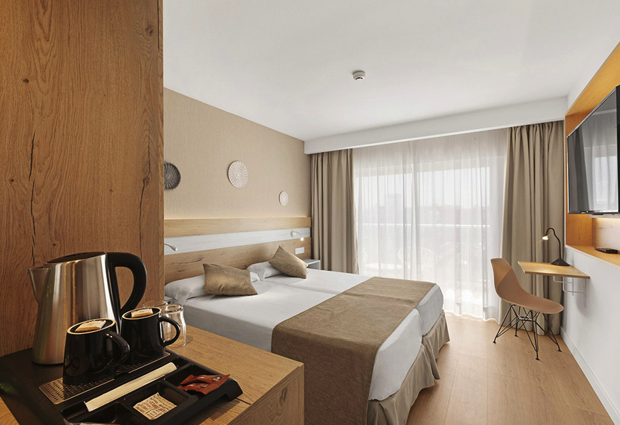 Beispiel eines Doppelzimmers im Hotel Sant Jordi