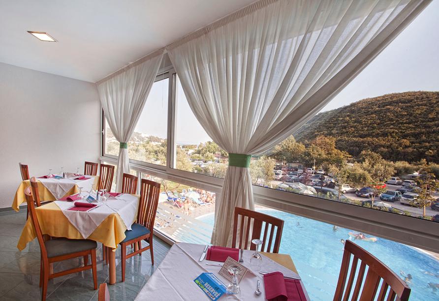 Hotel Narcis in Rabac in Istrien, Restaurant