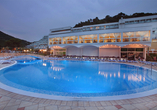 Hotel Narcis in Rabac in Istrien, Außenpool