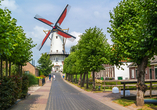 Ruhe und Natur finden Sie in der kleinen holländischen Festungsstadt Willemstad.