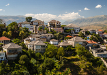 Blick auf die Altstadt von Gjirokastra