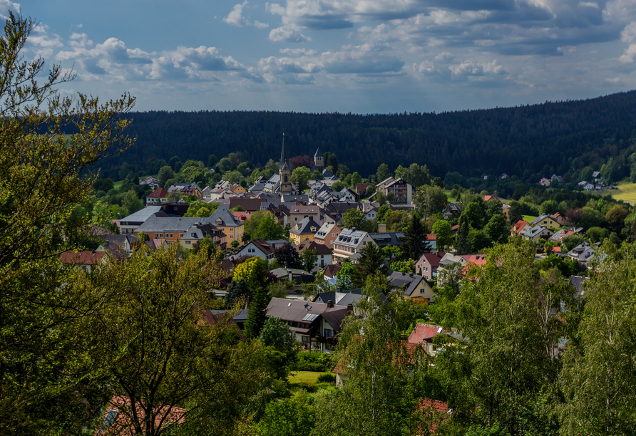 Entdecken Sie das malerische Fichtelgebirge.