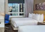 Beispiel für ein Doppelzimmer im Hotel Double Tree by Hilton New York Times Square West