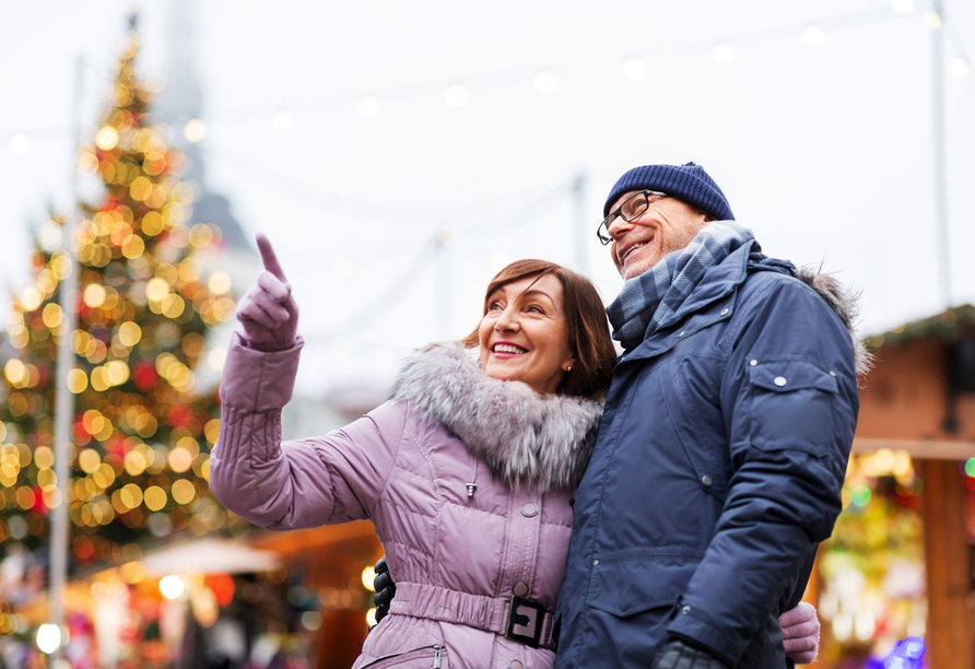 Entdecken Sie die Weihnachtsmärkte der Region.