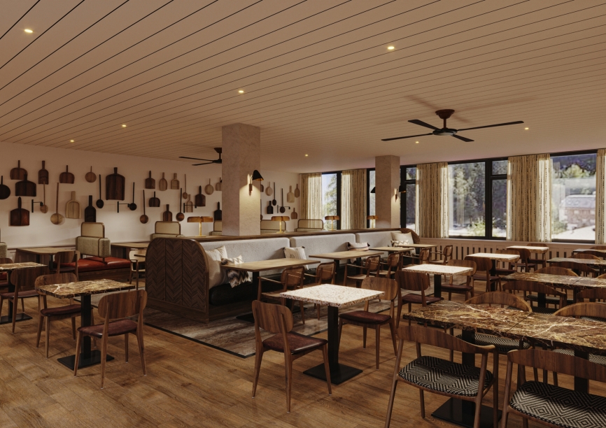Hotel Faern Crans-Montana, Restaurant