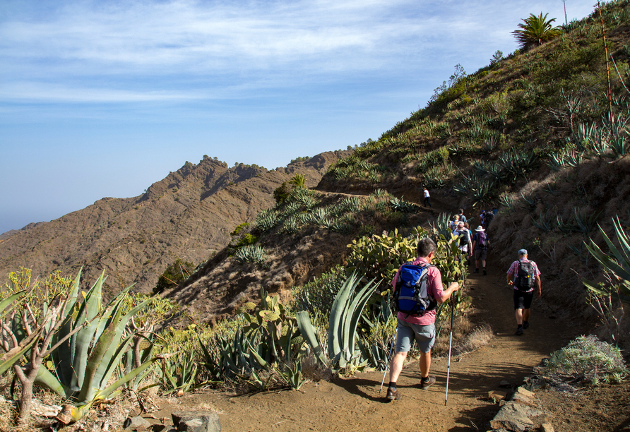 Die Insel La Gomera ist auch bei Wanderern sehr beliebt.
