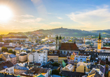 Entdecken Sie die Schönheit der österreichischen Stadt Linz...
