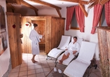Im Wellnessbereich des Hotels Alpenkönigin können Sie den Alltag hinter sich lassen.