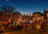 Besuchen Sie in Rüdesheim den einzigartigen Weihnachtsmarkt der Nationen.