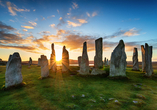 Die Callanish-Steinkreise auf Stornoway zählen zu den bedeutendsten prähistorischen Monumenten Großbritanniens.