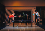 Wie wäre es mit einer Runde Tischtennis?