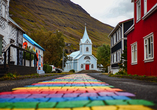 Das pittoreske Seyðisfjörður erwartet Sie.