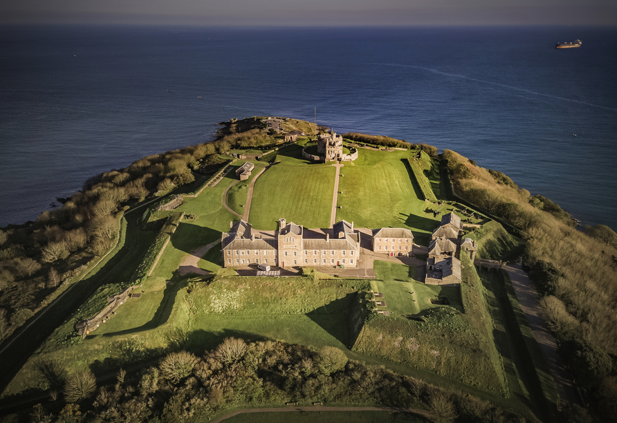 Bestaunen Sie das historische Pendennis Castle nahe Falmouth.
