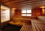 Entspannen Sie in der Sauna des Vulkaneifel Spa.