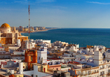 Die spanische Hafenstadt Cádiz ist eine der ältesten Städte in Westeuropa.