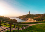 Der Herkulesturm in A Coruña ist weltweit der älteste, noch betriebene Leuchtturm. 