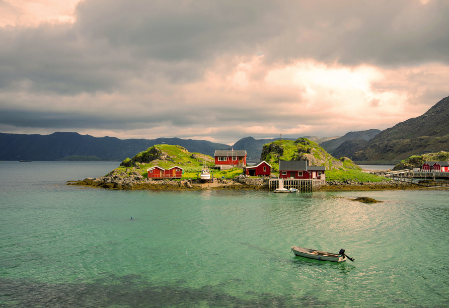 Lassen Sie sich von der Naturlandschaft Norwegens verzaubern.