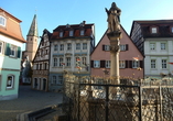 Die Stadt Bad Windsheim ist nur ca. 14 km entfernt, perfekt für einen Ausflug.