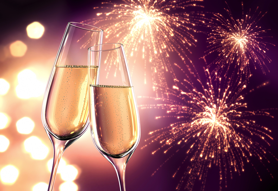Freuen Sie sich zum Jahreswechsel auf eine tolle Silvesterfeier.