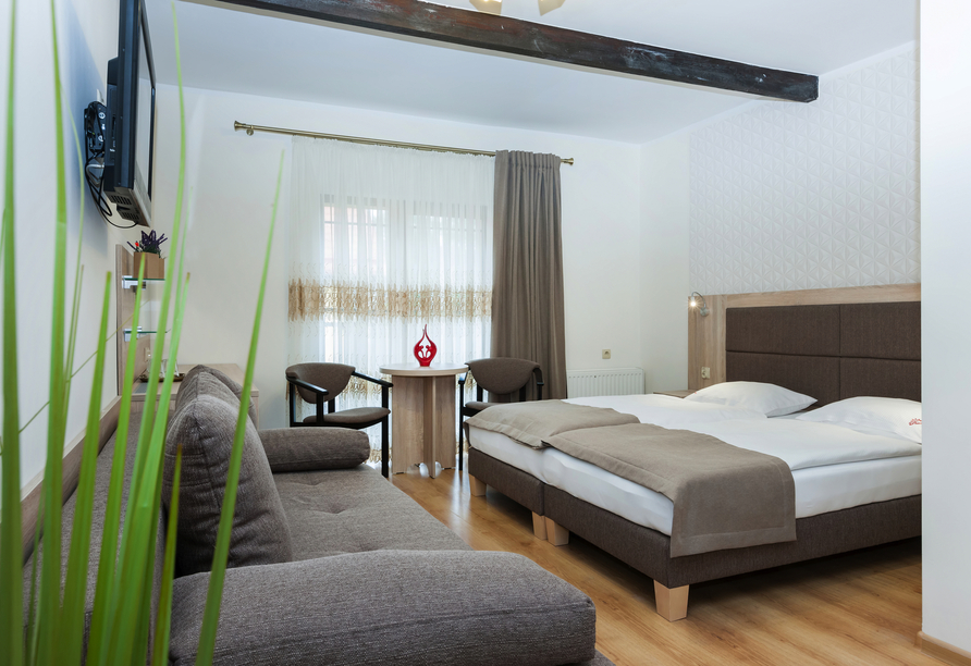 Weiteres Beispiel eines Doppelzimmers im Hotel Paula Wellness & Spa in Poberow