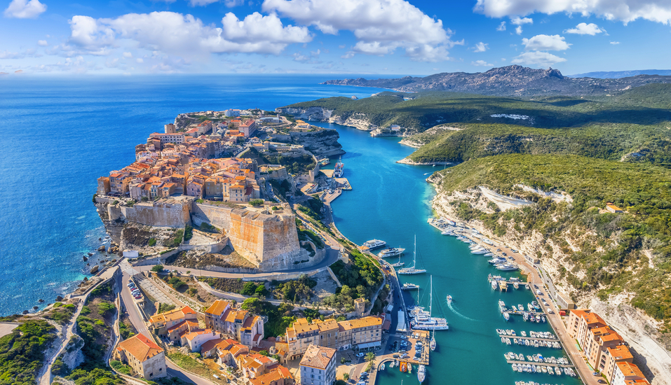 Ihre Kreuzfahrt bringt Sie nach Bonifacio an der Südspitze der französischen Insel Korsika.